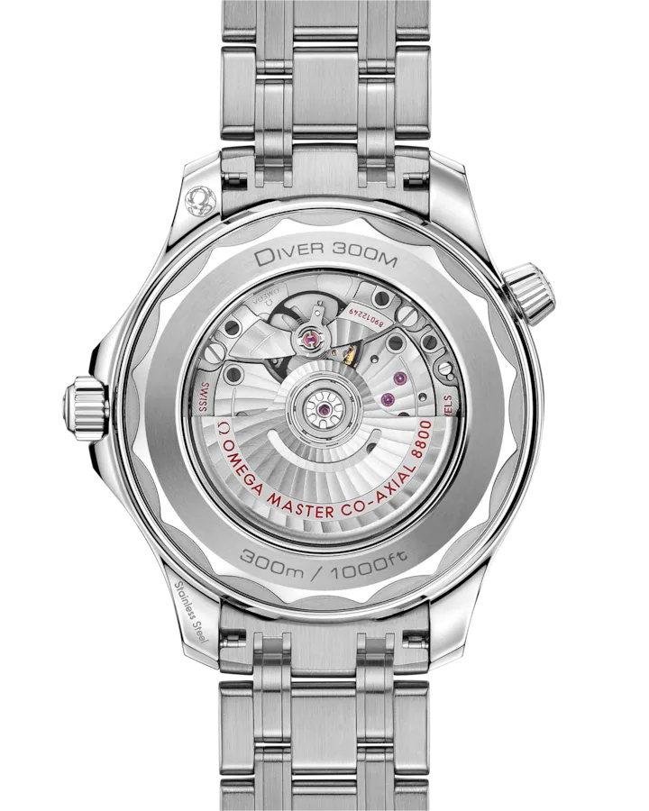 SEAMASTERDIVER 300M42 MM, STEEL ON STEEL