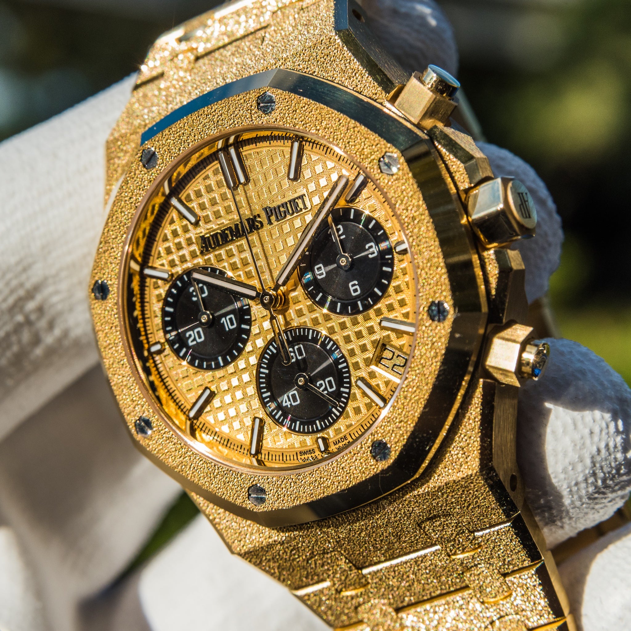 ROYAL OAK FROSTED GOLDEN CHRONOGRAPH 41mm