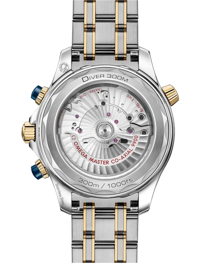 SEAMASTERDIVER 300M44 MM STEEL ? YELLOW GOLD ON STEEL ? YELLOW GOLD