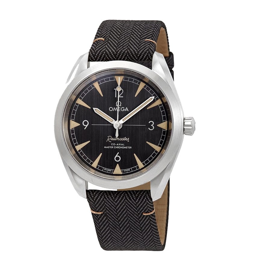 Omega Railmaster Black Replica