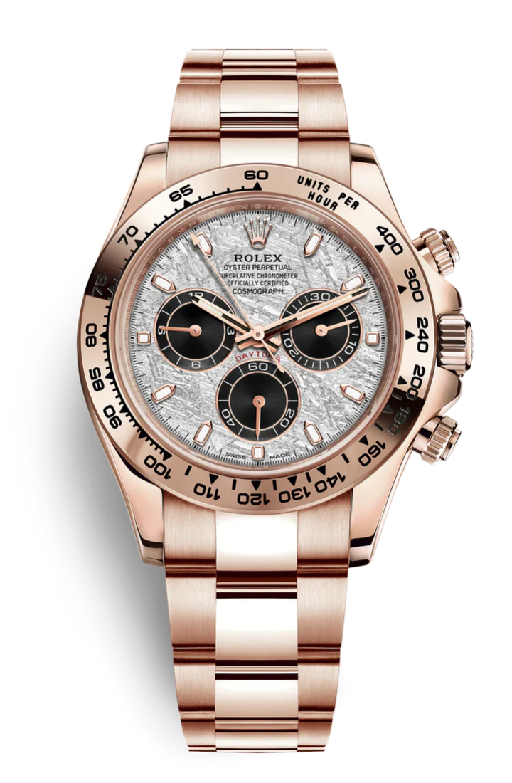 Rolex Daytona 18k Everose Gold Meteorite 40mm 116505-0014