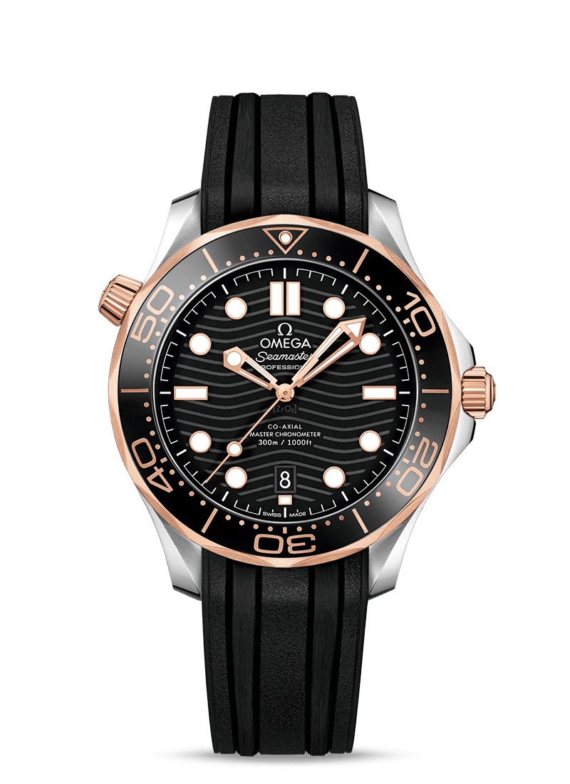 Seamaster Diver 300m Black SednaTM Gold 42mm
