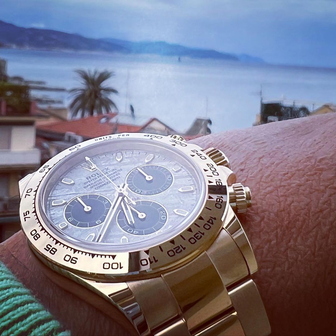 Rolex Cosmograph Daytona Yellow Gold Meteorite 116508-0015