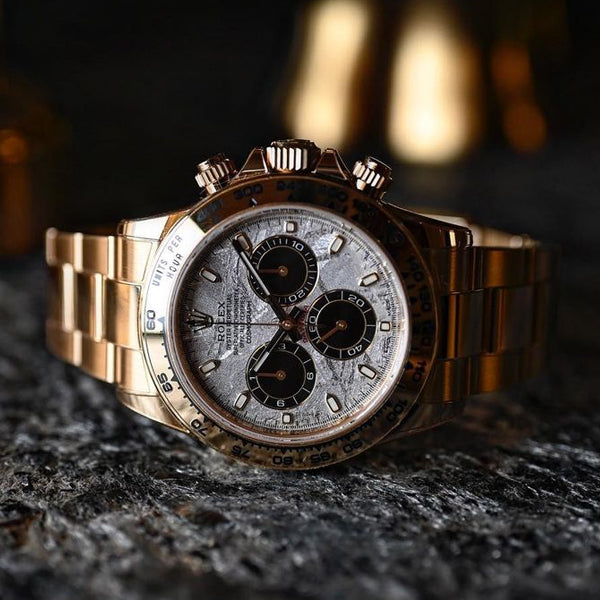 Rolex Cosmograph Daytona Yellow Gold Meteorite 116508-0015
