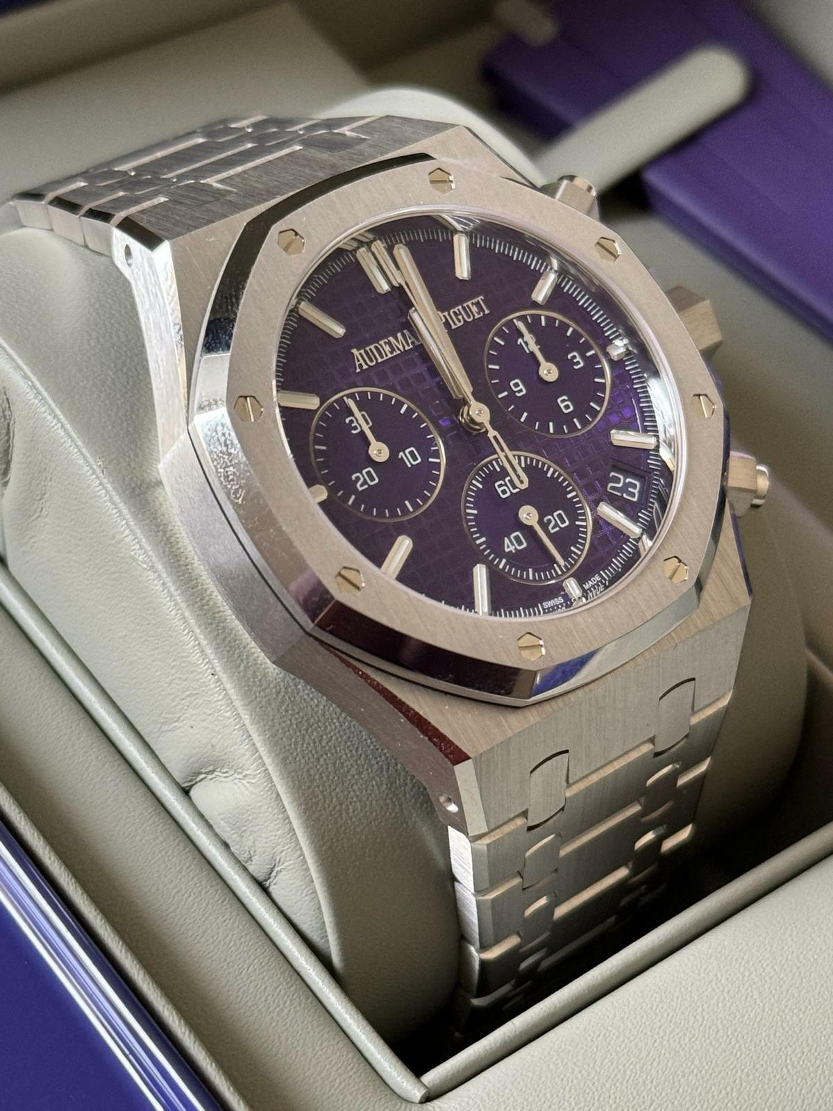ROYAL OAK CHRONOGRAPH Purple Dial 41mm