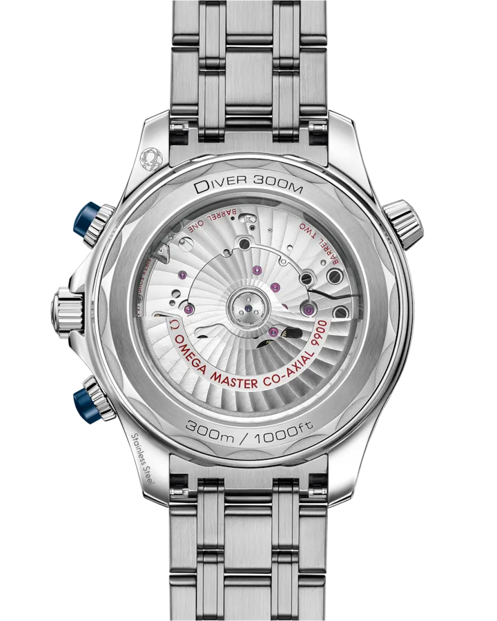 SEAMASTERDIVER 300M44 MM STEEL ON STEEL