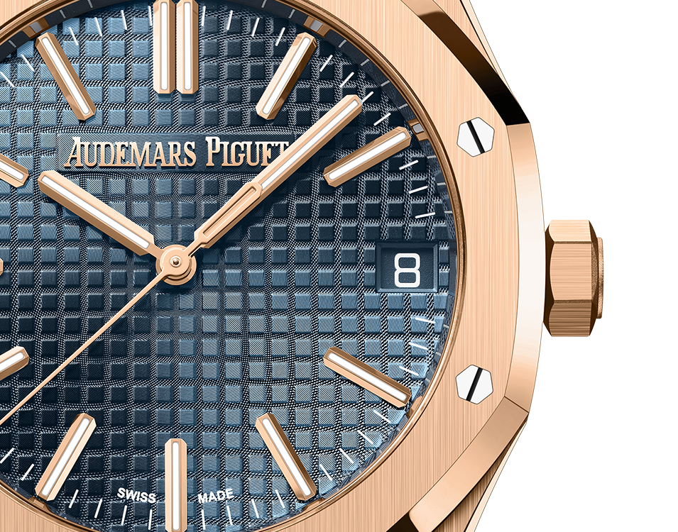 ROYAL OAK Pink Gold Bleu nuit nuage 50 Dial 41mm