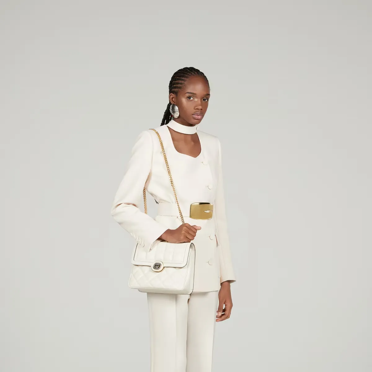 Deco small shoulder bag