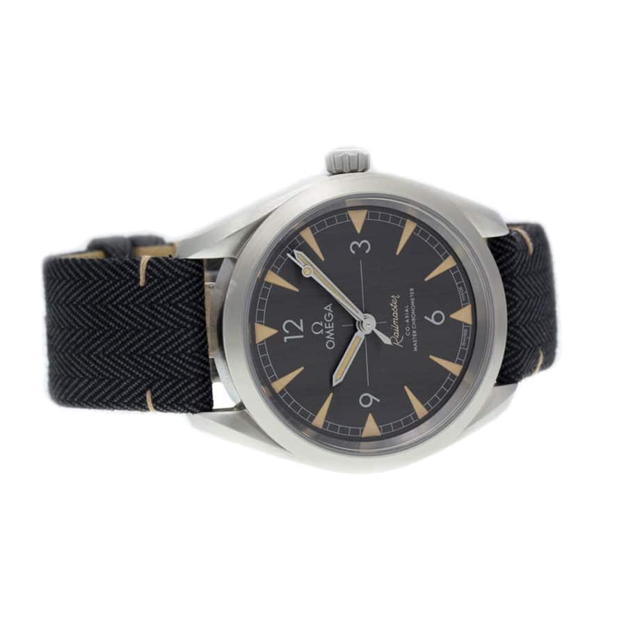 Omega Railmaster Black Replica