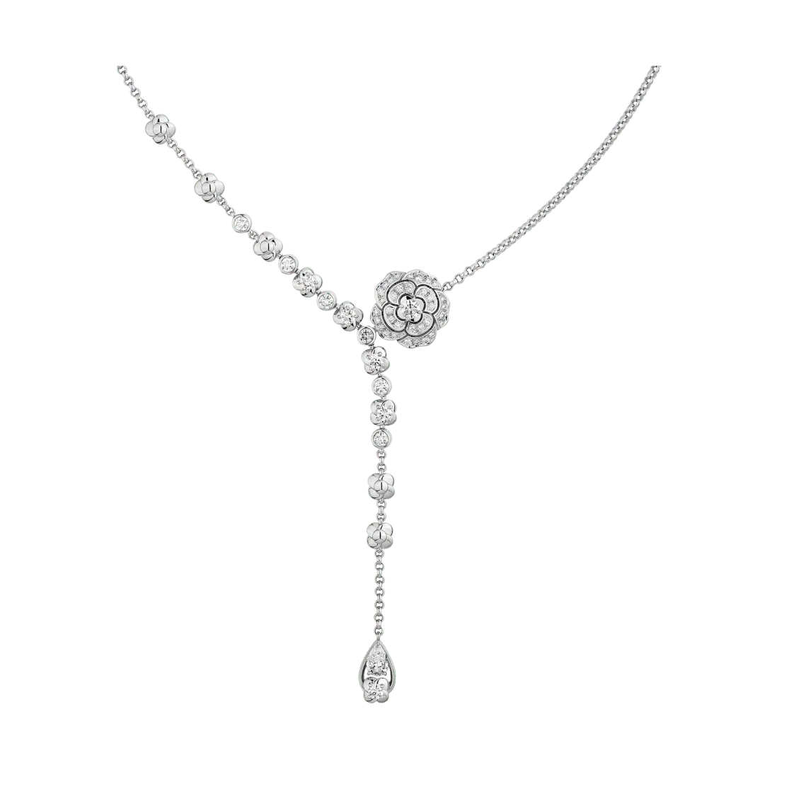 BOUTON DE CAMÉLIA NECKLACE