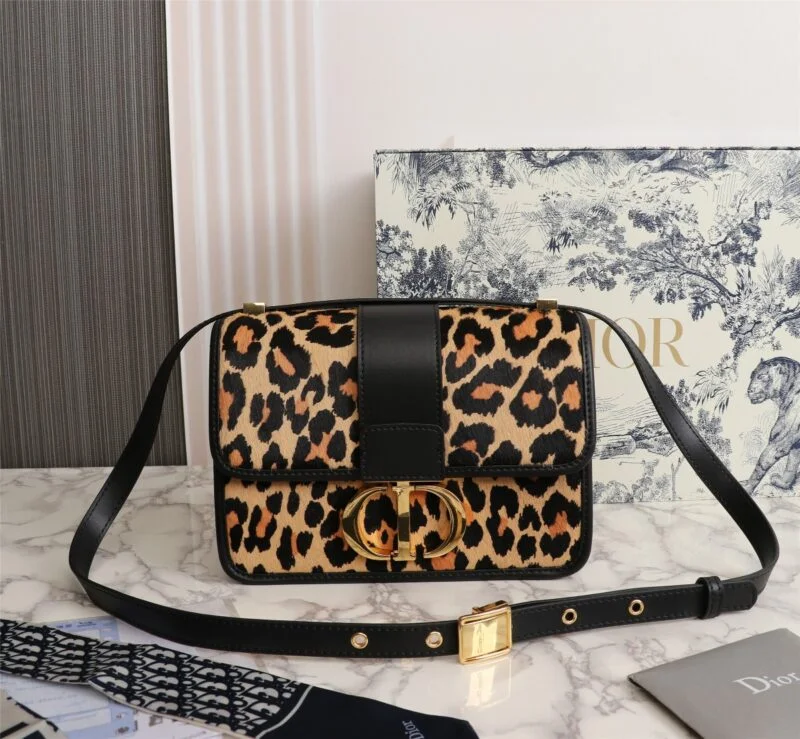 Dior Leopard 30 Montaigne Bag