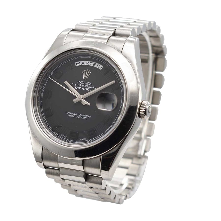 Rolex 218206 Black Dial Replica