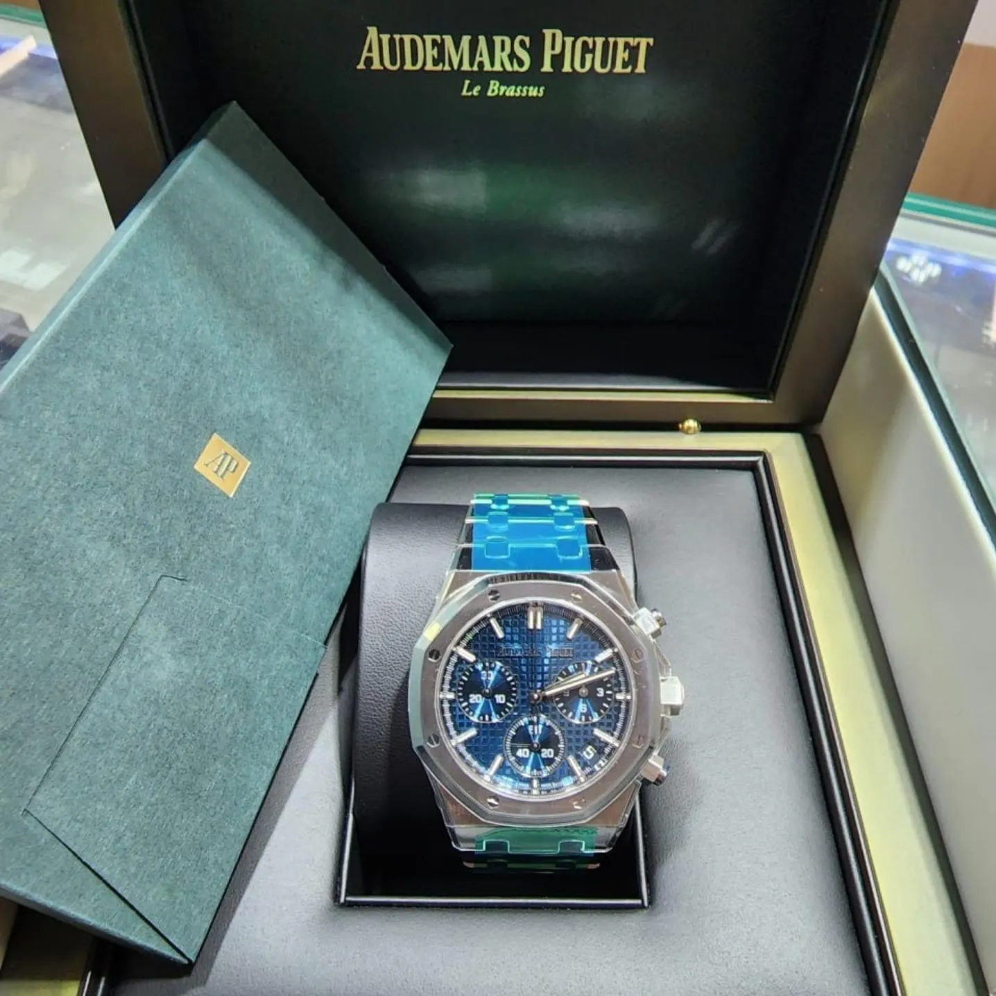 ROYAL OAK Bleu nuit nuage 50 Dial CHRONOGRAPH 41mm