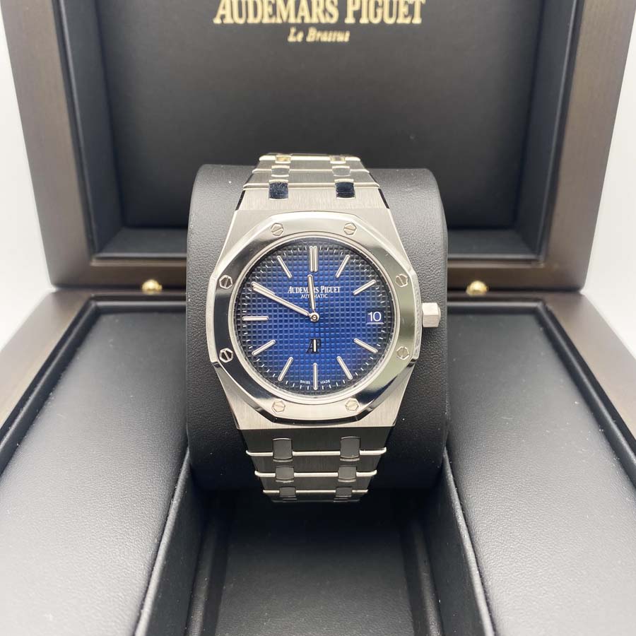 ROYAL OAK “JUMBO” Smoked Blue Dial 39mm