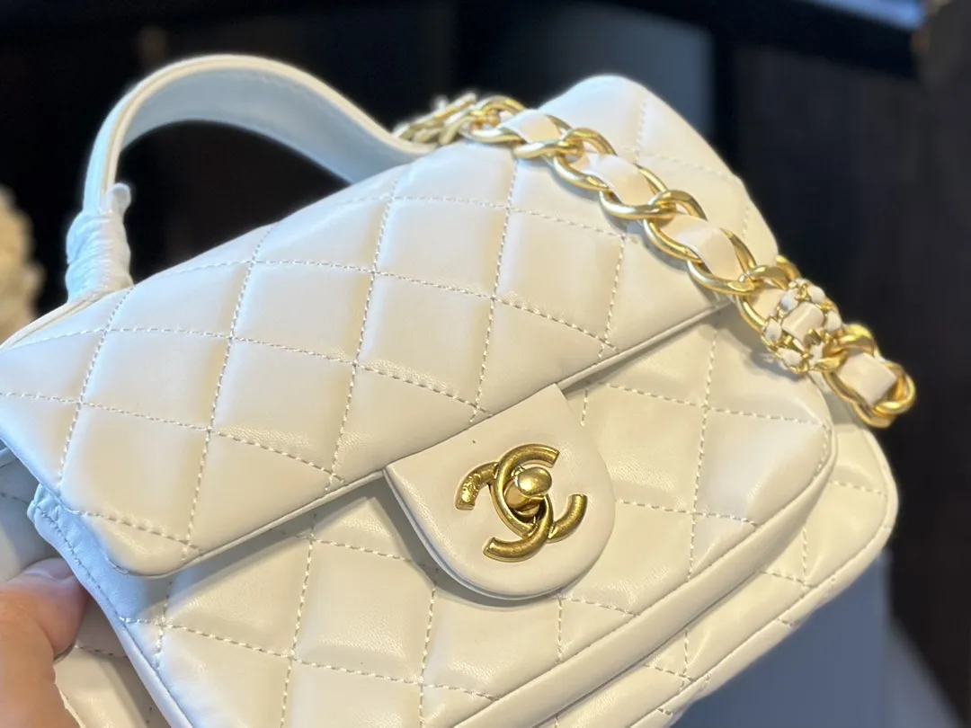 Mini Flap Bag with Top Handle