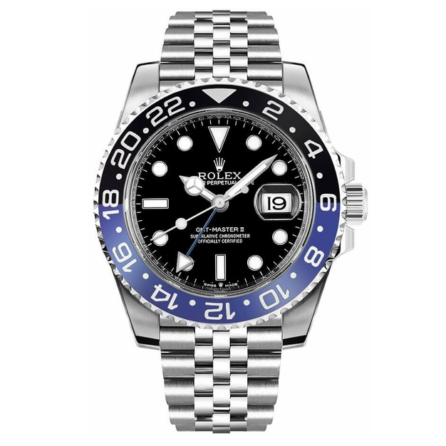 Rolex GMT-Master II Batman Jubilee Men's Watch 126710BLNR-0002