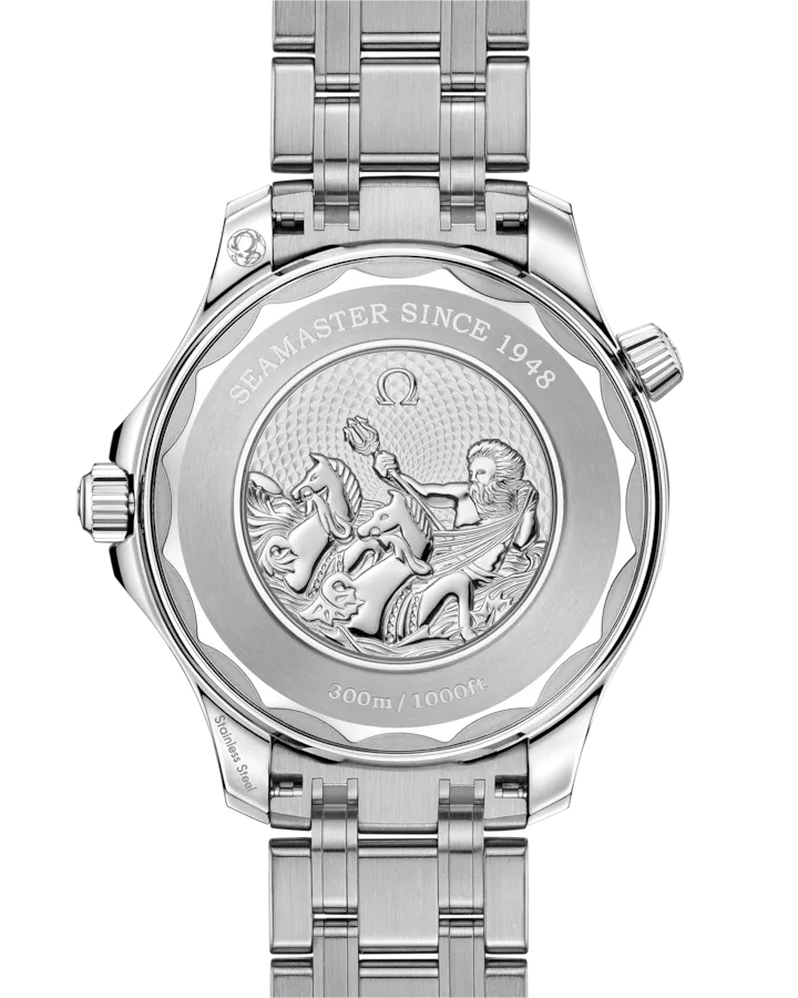 SEAMASTERDIVER 300M42 MM, STEEL ON STEEL