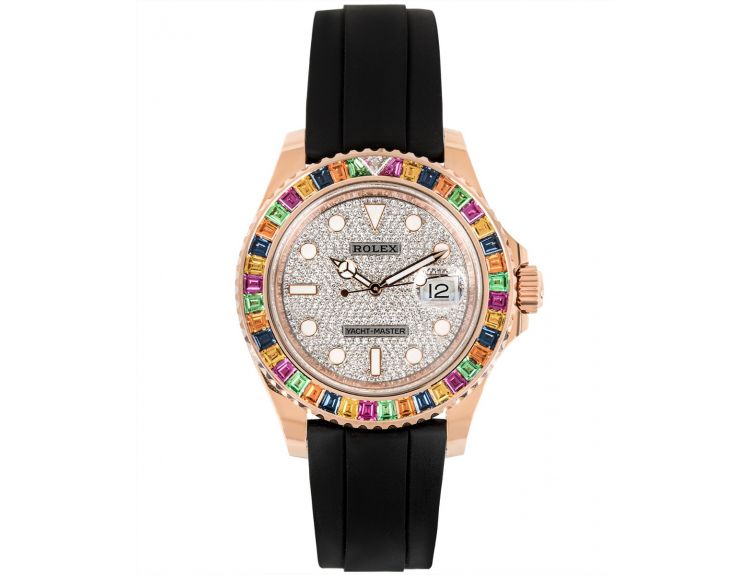 ROLEX Yacht-Master Automatic Chronometer Diamond 'HARIBO' WatchItem No. 116695 SATS