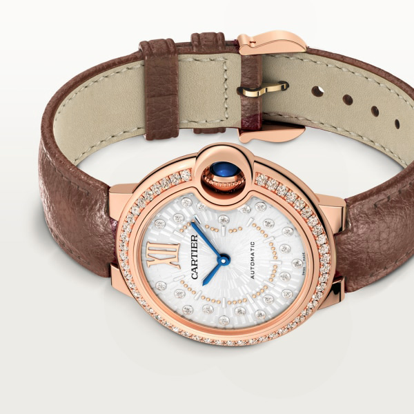 BALLON BLEU Diamond Rose Gold 33mm