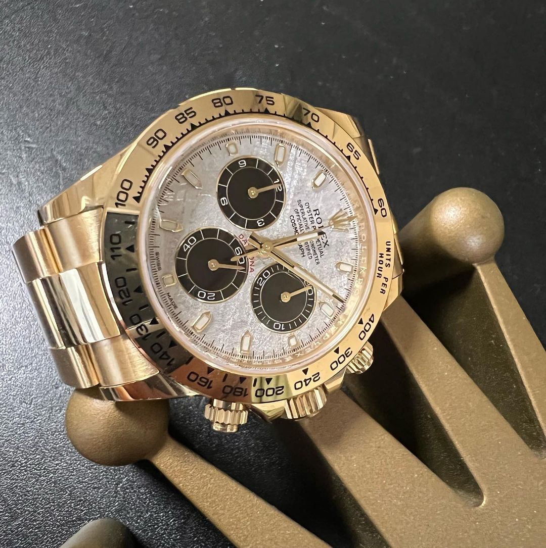 Rolex Cosmograph Daytona Yellow Gold Meteorite 116508-0015