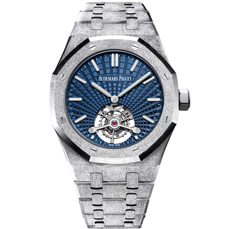 Royal Oak Limited Edition Frosted Tourbillon Extra-Thin Blue Dial 41mm