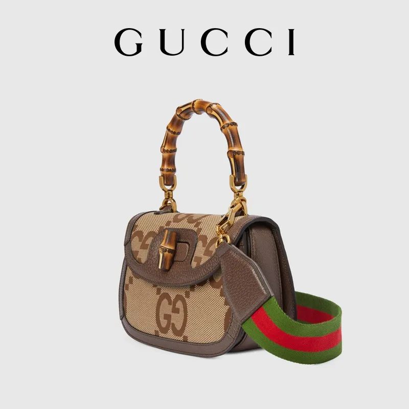 Bamboo 1947 jumbo small top handle bag