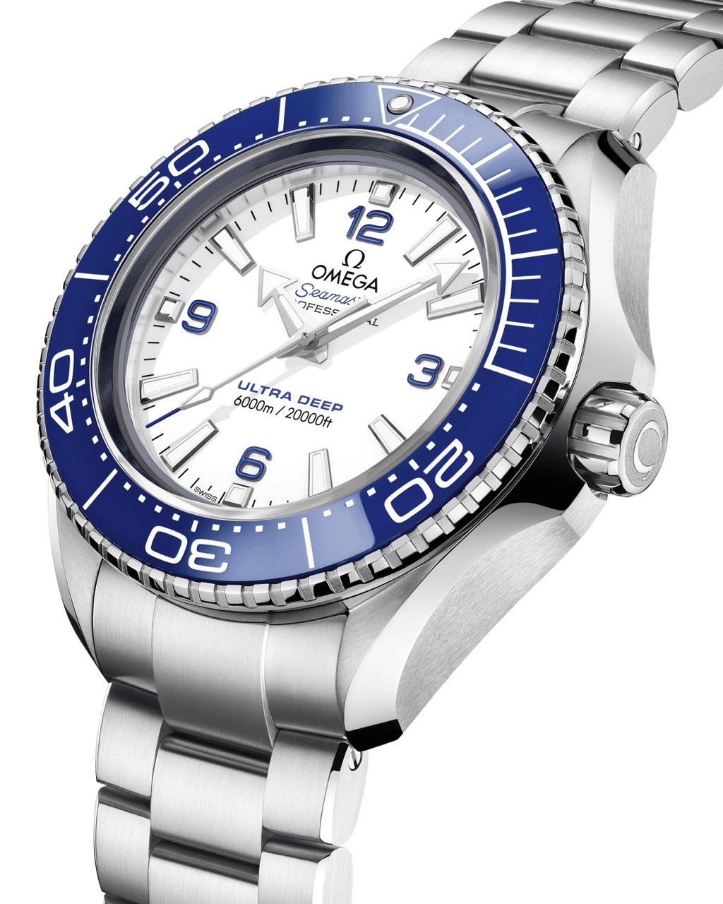 PLANET OCEAN 6000M Ultra Deep White SS 45.5 mm