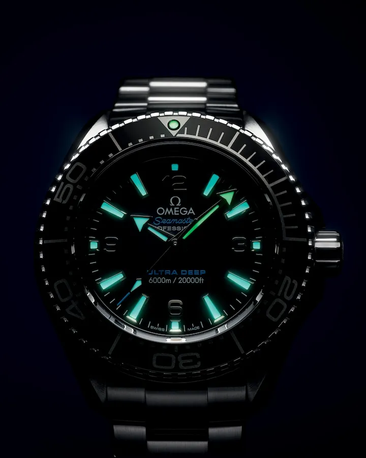 OMEGA SEAMASTER PLANET OCEAN 6000M 45.5 MM, O‑MEGASTEEL ON O‑MEGASTEEL 215.30.46.21.03.001