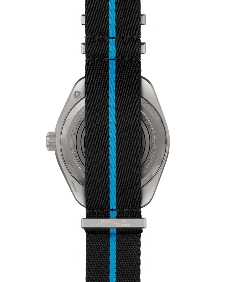OMEGA SEAMASTER PLANET OCEAN 6000M 45.5 MM, TITANIUM ON NATO STRAP