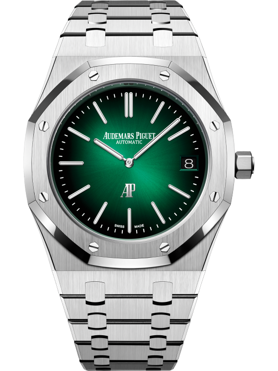 ROYAL OAK “JUMBO” Smoked Green Dial 39mm