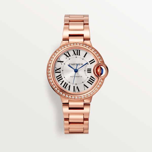 BALLON BLEU Diamond Rose Gold 33mm