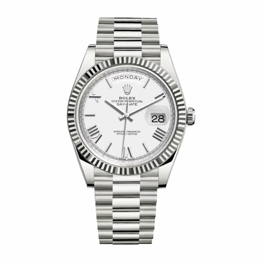 Day-Date 228239 White Gold Replica