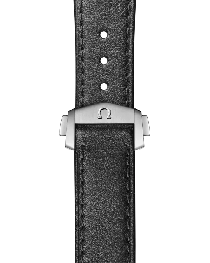 OMEGA SPEEDMASTER MOONWATCH PROFESSIONAL 42 MM, STEEL ON LEATHER STRAP