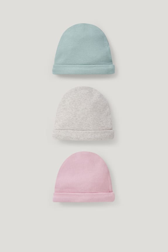 Multipack of 3 - baby hat