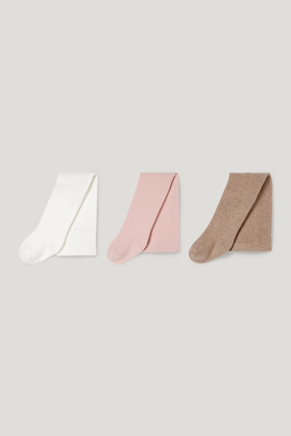 C&A Multipack of 3 tights - baby