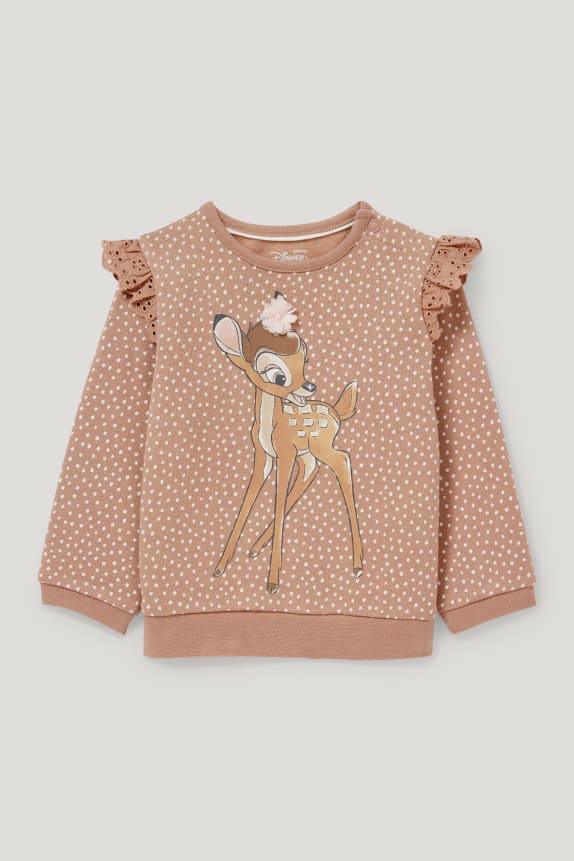 Bambi - baby sweatshirt - polka dot