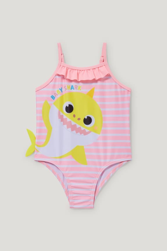 Baby shark - baby swimsuit - LYCRA® XTRA LIFE™ - striped
