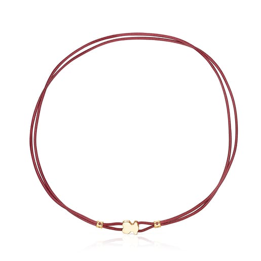 Relojes Tous Mujer Burgundy Sweet Elastic Dolls Necklace
