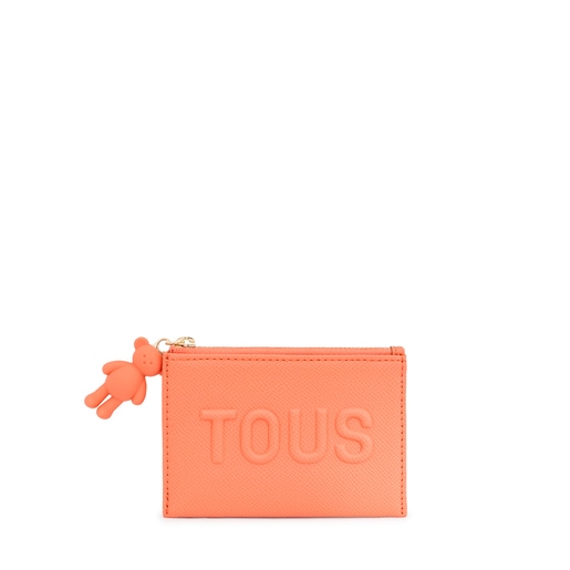 Orange TOUS La Rue Cardholder