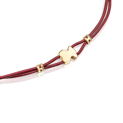 Relojes Tous Mujer Burgundy Sweet Dolls Elastic Necklace