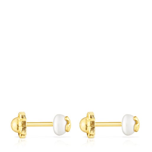 Relojes Tous Gold Baby earrings pearl TOUS with