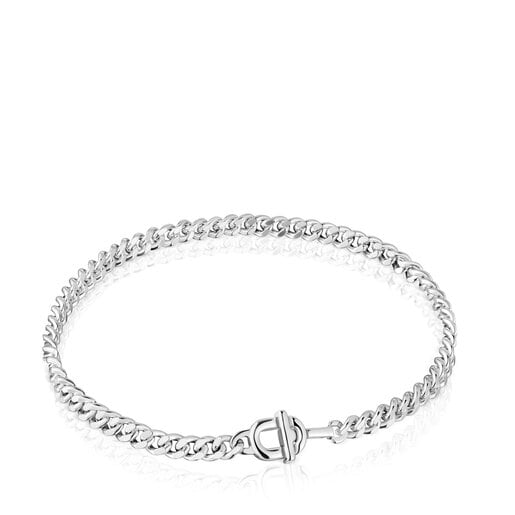 Tous curb TOUS in chain MANIFESTO Bracelet silver