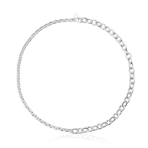 Tous Pulseras Silver TOUS Calin with rings round Choker