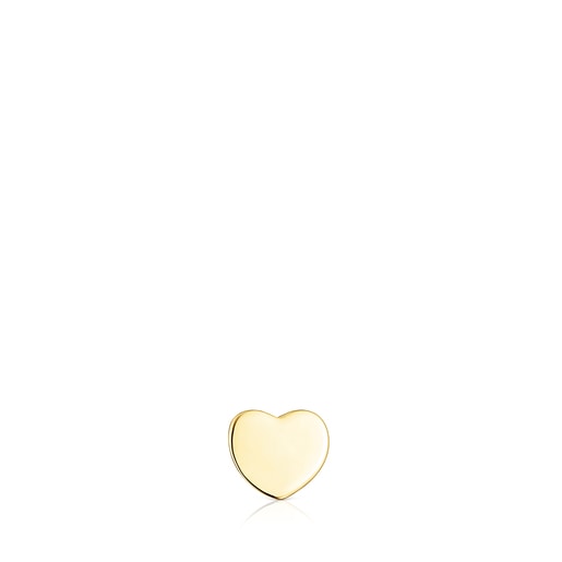 Tous Ear piercing with heart TOUS Gold Piercing