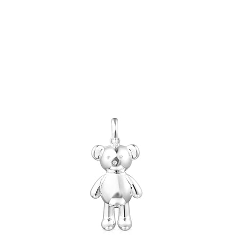 Colonia Tous Silver Teddy Bear backpack Pendant