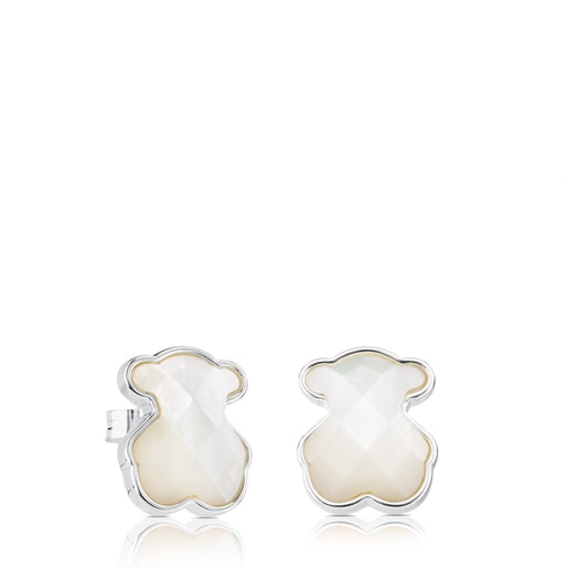 Silver TOUS Nacars Earrings with mother-of-pearl | 