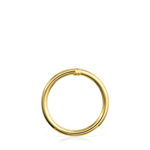 Tous Pulseras Large Gold Hold Ring