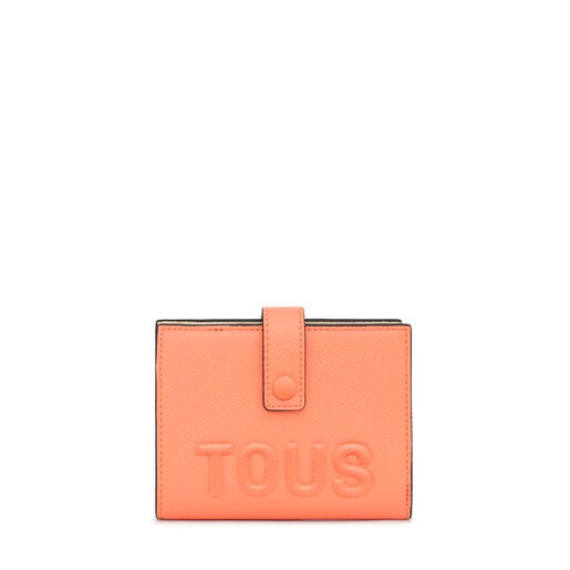 Orange TOUS La Rue Pocket Card wallet