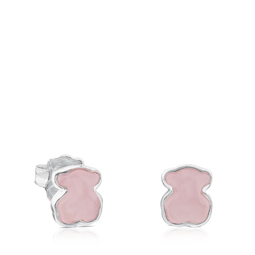 Tous Perfume Silver New with Quartz Earrings Color