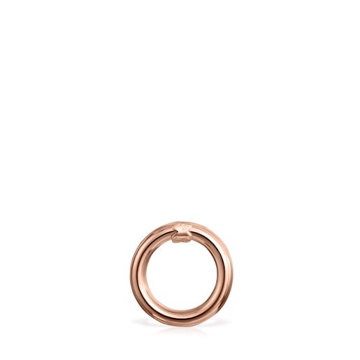 Tous Rose Small Vermeil Hold Ring Silver